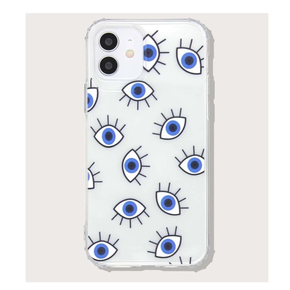 Clear Evil Eye iPhone Case - Picture 1 of 1